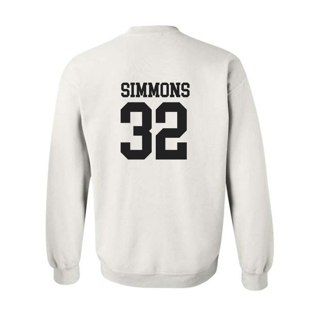 Campbell - NCAA Baseball : Owen Simmons - Replica Shersey Crewneck Sweatshirt-1
