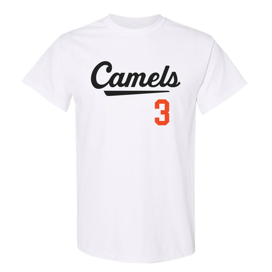 Campbell - NCAA Baseball : Jonah Oster - Replica Shersey T-Shirt-0