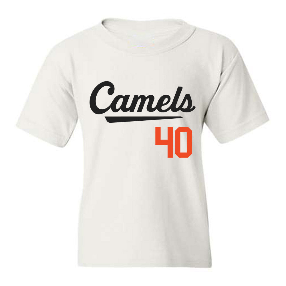 Campbell - NCAA Baseball : Jimmy Bell - Replica Shersey Youth T-Shirt-0
