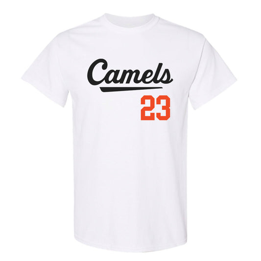 Campbell - NCAA Baseball : Bryce Schares - Replica Shersey T-Shirt-0