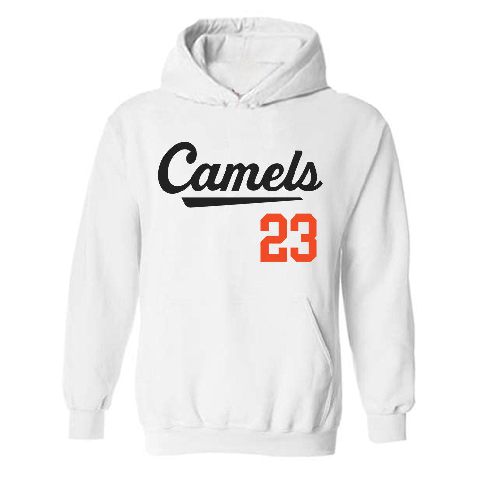 Campbell - NCAA Baseball : Bryce Schares - Replica Shersey Hooded Sweatshirt-0