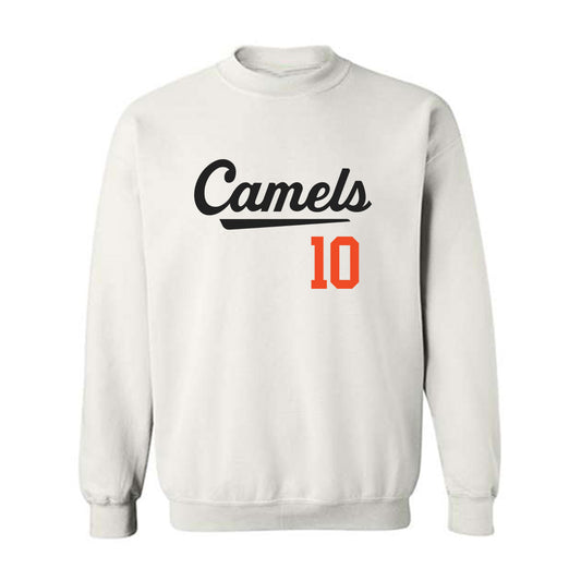 Campbell - NCAA Baseball : Darnell Parker Jr - Replica Shersey Crewneck Sweatshirt-0
