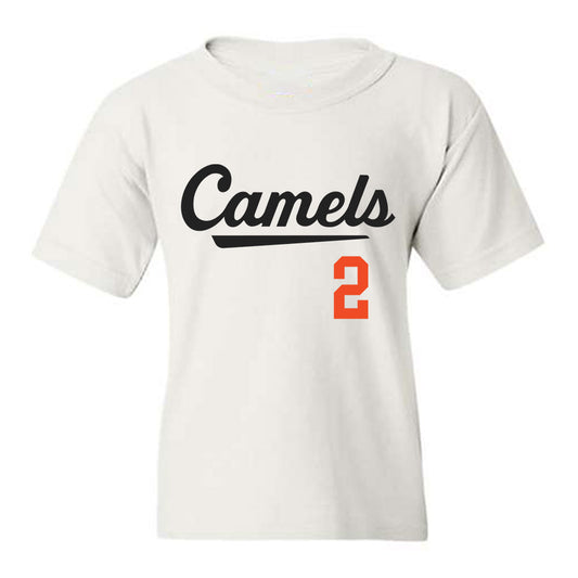 Campbell - NCAA Baseball : Connor Hensley - Replica Shersey Youth T-Shirt-0