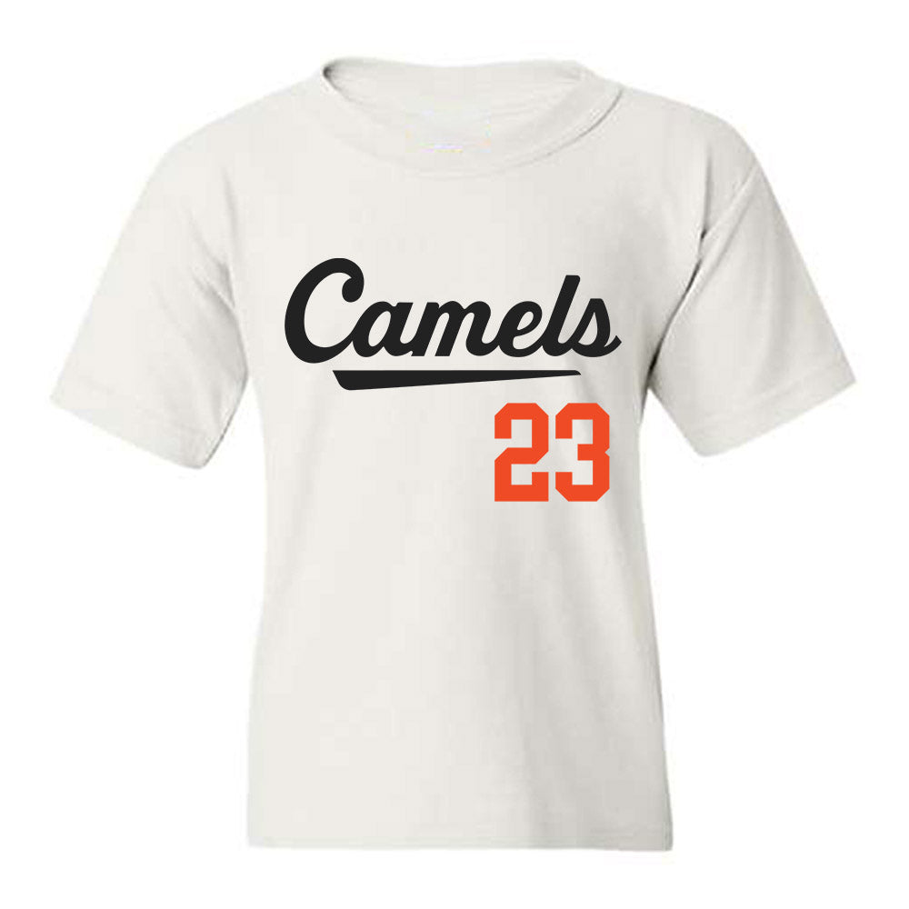 Campbell - NCAA Baseball : Bryce Schares - Replica Shersey Youth T-Shirt-0