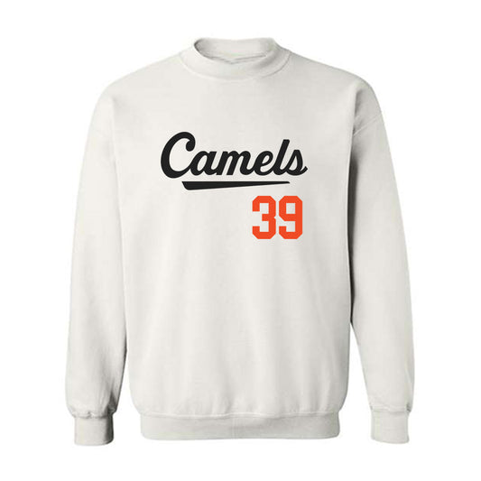 Campbell - NCAA Baseball : Braxton Shaffer - Replica Shersey Crewneck Sweatshirt-0