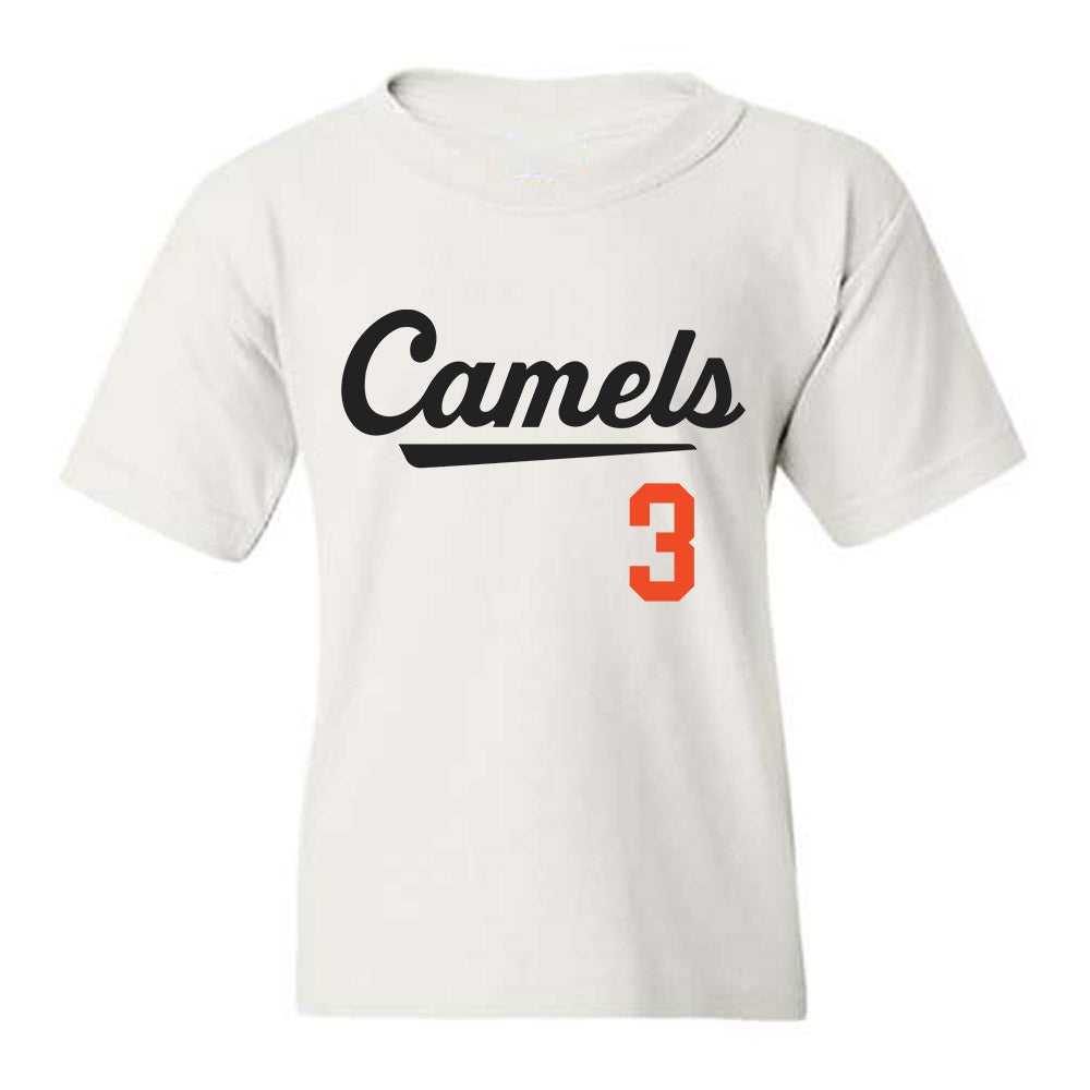 Campbell - NCAA Baseball : Jonah Oster - Replica Shersey Youth T-Shirt-0