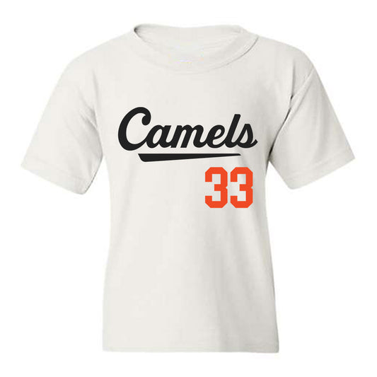 Campbell - NCAA Baseball : Harrison Lewis - Replica Shersey Youth T-Shirt-0