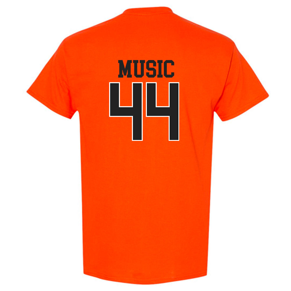 Campbell - NCAA Baseball : Jett Music - Replica Shersey T-Shirt-1