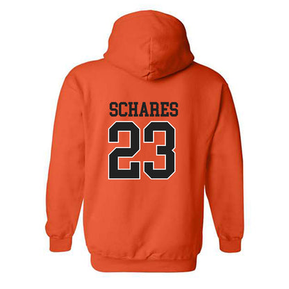 Campbell - NCAA Baseball : Bryce Schares - Replica Shersey Hooded Sweatshirt-1