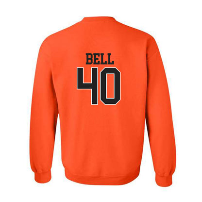 Campbell - NCAA Baseball : Jimmy Bell - Replica Shersey Crewneck Sweatshirt-1