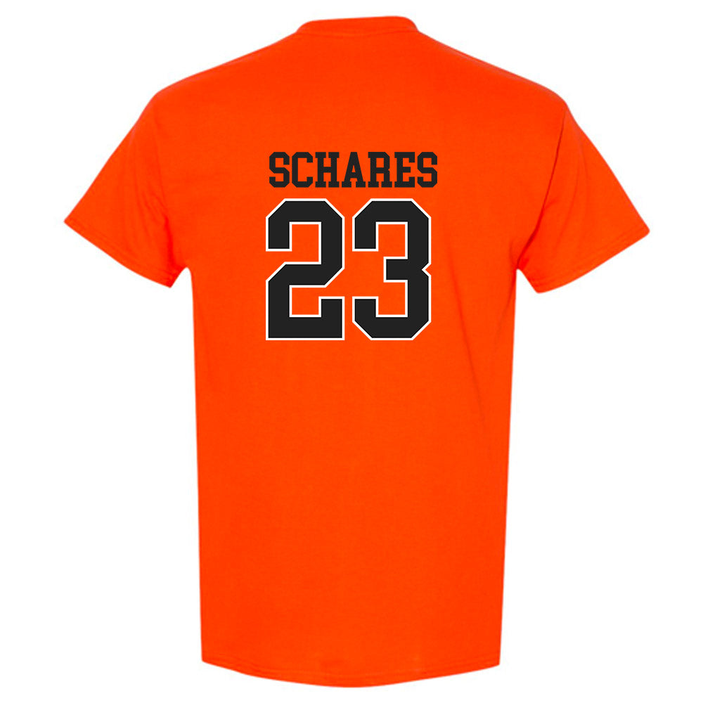 Campbell - NCAA Baseball : Bryce Schares - Replica Shersey T-Shirt-1