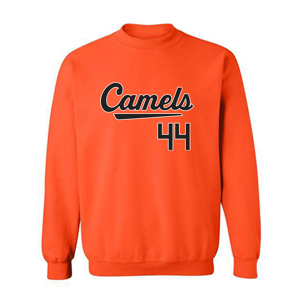 Campbell - NCAA Baseball : Jett Music - Replica Shersey Crewneck Sweatshirt-0