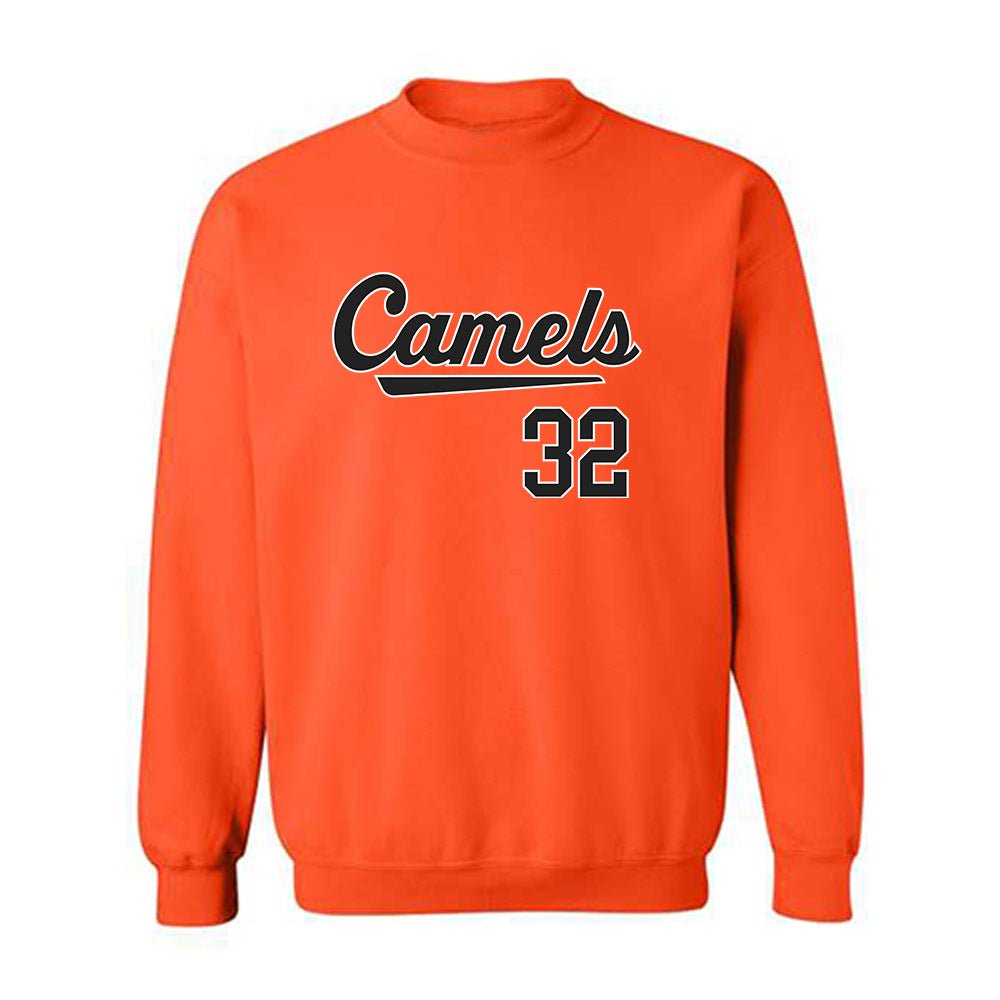 Campbell - NCAA Baseball : Owen Simmons - Replica Shersey Crewneck Sweatshirt-0