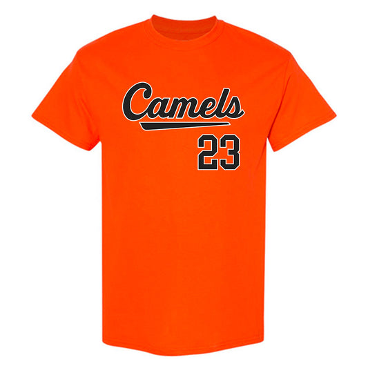 Campbell - NCAA Baseball : Bryce Schares - Replica Shersey T-Shirt-0