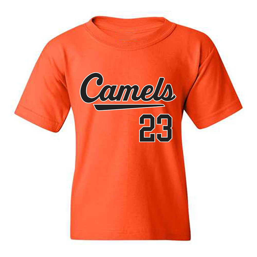 Campbell - NCAA Baseball : Bryce Schares - Replica Shersey Youth T-Shirt-0