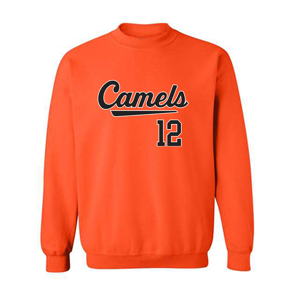 Campbell - NCAA Baseball : Lleyton Grubich - Replica Shersey Crewneck Sweatshirt-0