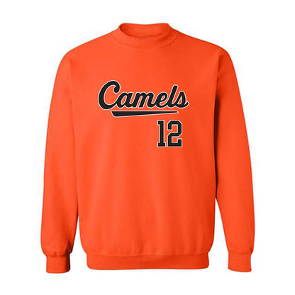 Campbell - NCAA Baseball : Lleyton Grubich - Replica Shersey Crewneck Sweatshirt-0