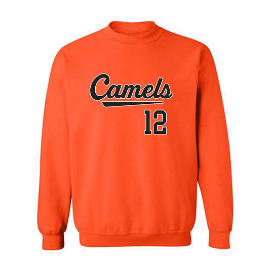 Campbell - NCAA Baseball : Lleyton Grubich - Replica Shersey Crewneck Sweatshirt-0