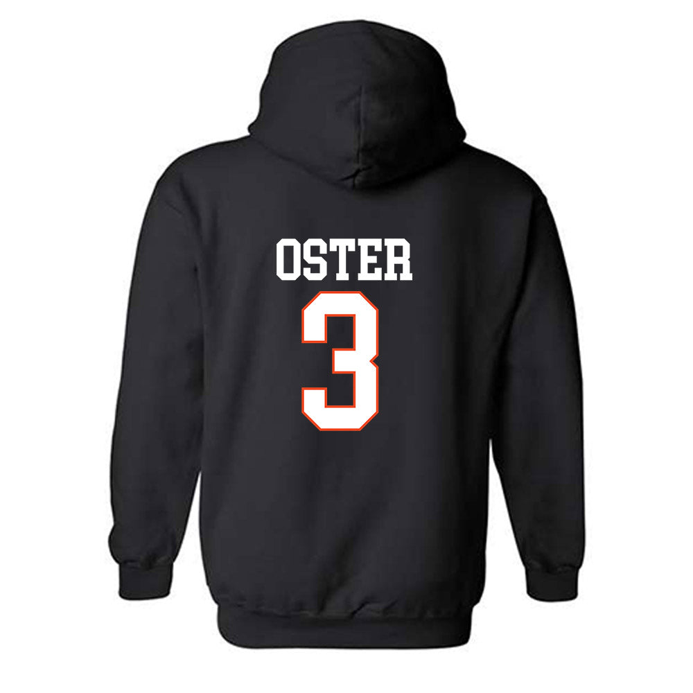 Campbell - NCAA Baseball : Jonah Oster - Replica Shersey Hooded Sweatshirt-1