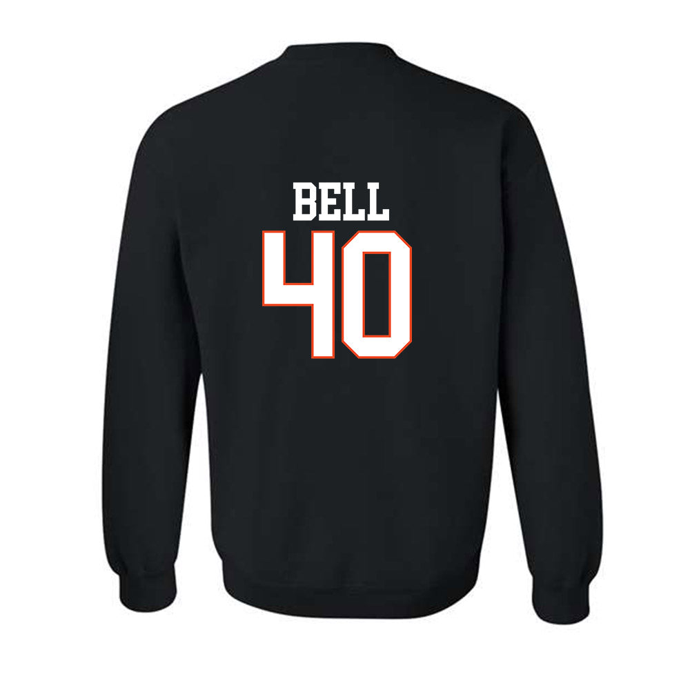 Campbell - NCAA Baseball : Jimmy Bell - Replica Shersey Crewneck Sweatshirt-1