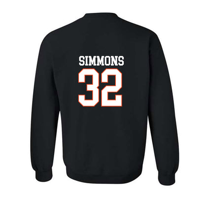 Campbell - NCAA Baseball : Owen Simmons - Replica Shersey Crewneck Sweatshirt-1