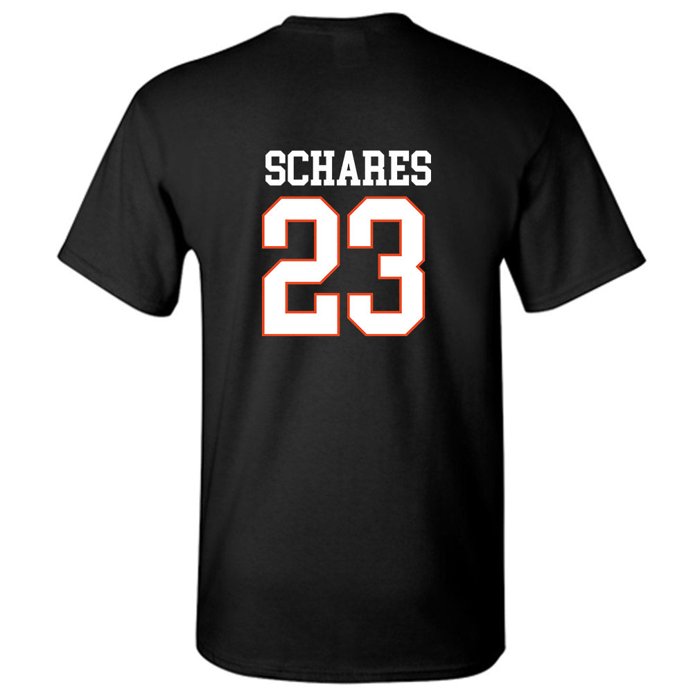 Campbell - NCAA Baseball : Bryce Schares - Replica Shersey T-Shirt-1