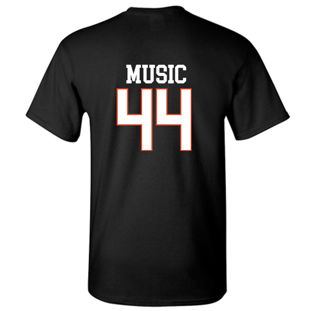 Campbell - NCAA Baseball : Jett Music - Replica Shersey T-Shirt-1