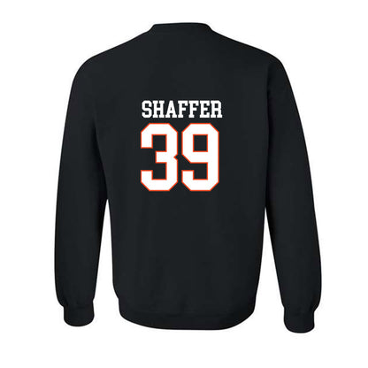 Campbell - NCAA Baseball : Braxton Shaffer - Replica Shersey Crewneck Sweatshirt-1