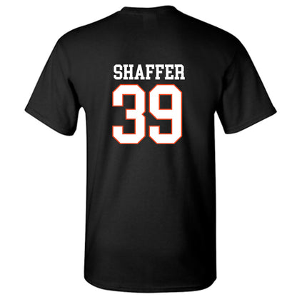 Campbell - NCAA Baseball : Braxton Shaffer - Replica Shersey T-Shirt-1