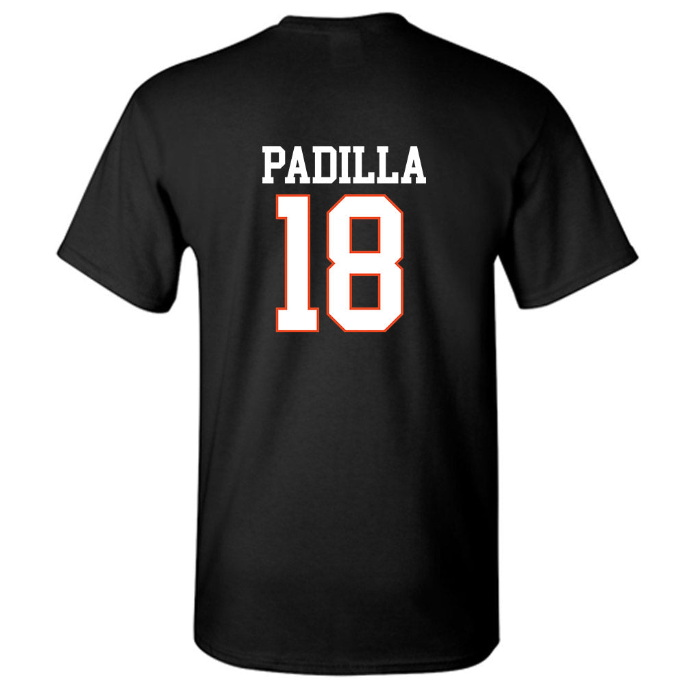 Campbell - NCAA Baseball : Isaiah Padilla - Replica Shersey T-Shirt-1