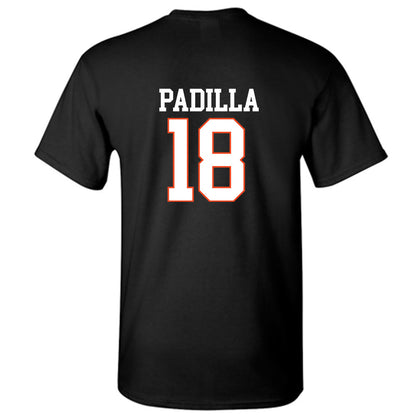 Campbell - NCAA Baseball : Isaiah Padilla - Replica Shersey T-Shirt-1