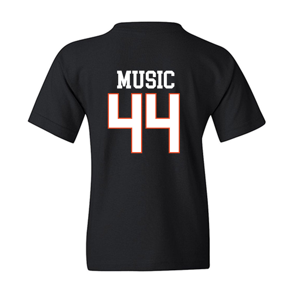 Campbell - NCAA Baseball : Jett Music - Replica Shersey Youth T-Shirt-1