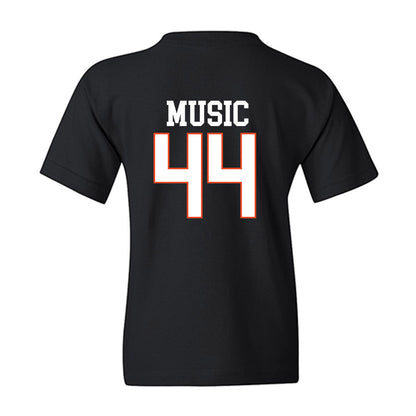 Campbell - NCAA Baseball : Jett Music - Replica Shersey Youth T-Shirt-1