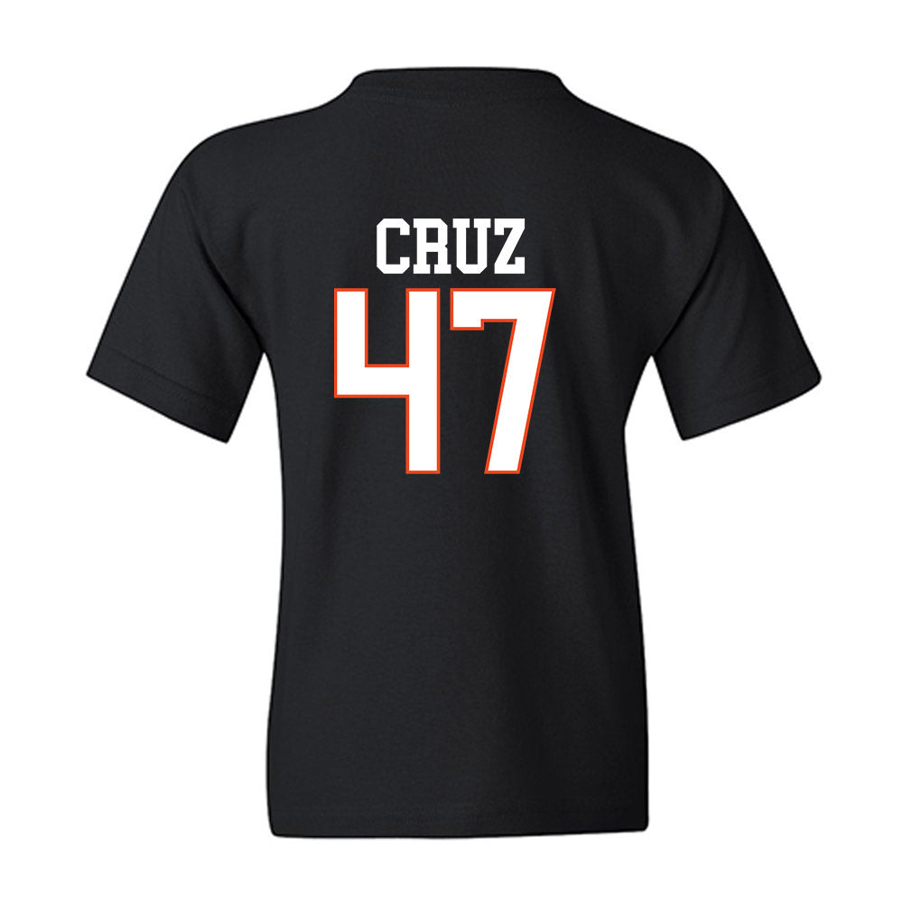 Campbell - NCAA Baseball : Gabriel Cruz - Replica Shersey Youth T-Shirt-1