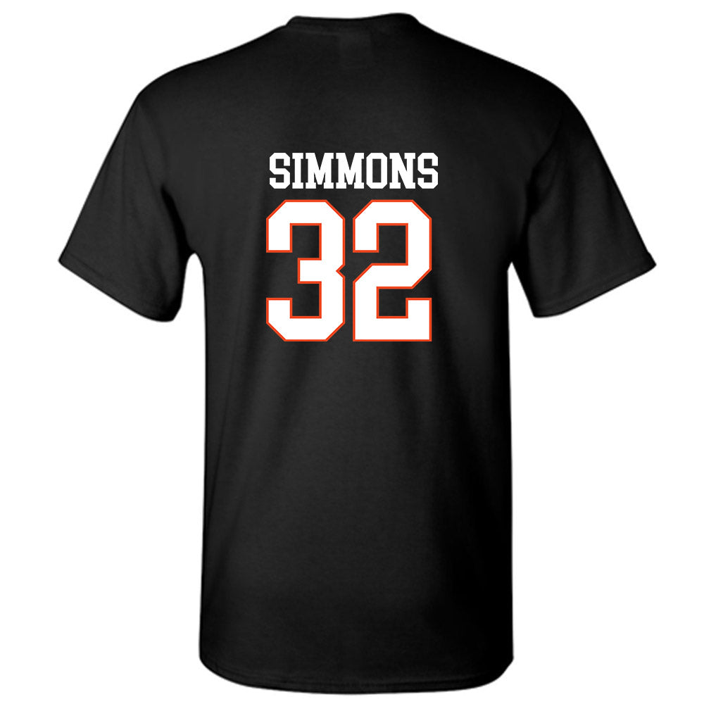 Campbell - NCAA Baseball : Owen Simmons - Replica Shersey T-Shirt-1