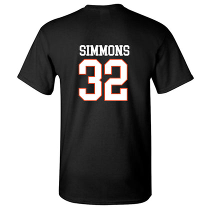 Campbell - NCAA Baseball : Owen Simmons - Replica Shersey T-Shirt-1