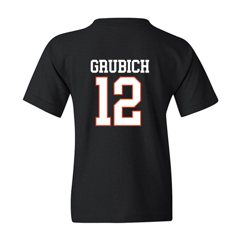 Campbell - NCAA Baseball : Lleyton Grubich - Replica Shersey Youth T-Shirt-1