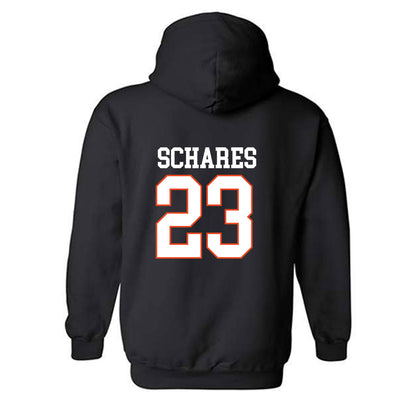 Campbell - NCAA Baseball : Bryce Schares - Replica Shersey Hooded Sweatshirt-1