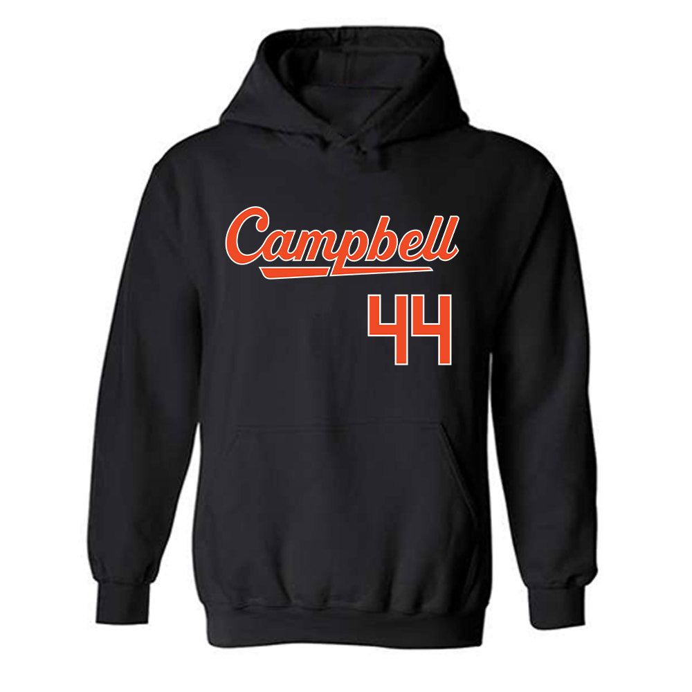 Campbell - NCAA Baseball : Jett Music - Replica Shersey Hooded Sweatshirt-0