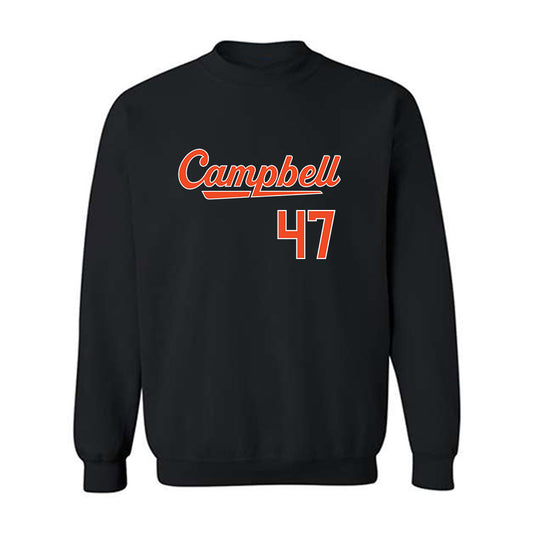 Campbell - NCAA Baseball : Gabriel Cruz - Replica Shersey Crewneck Sweatshirt-0