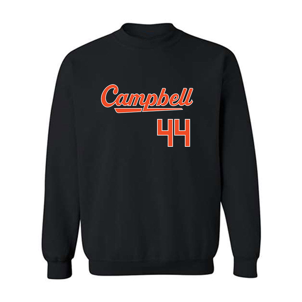 Campbell - NCAA Baseball : Jett Music - Replica Shersey Crewneck Sweatshirt-0