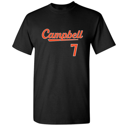 Campbell - NCAA Baseball : Cooper Clark - Replica Shersey T-Shirt-0