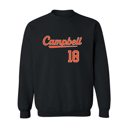 Campbell - NCAA Baseball : Isaiah Padilla - Replica Shersey Crewneck Sweatshirt-0