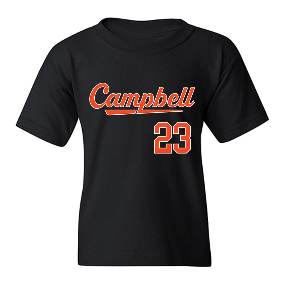 Campbell - NCAA Baseball : Bryce Schares - Replica Shersey Youth T-Shirt-0