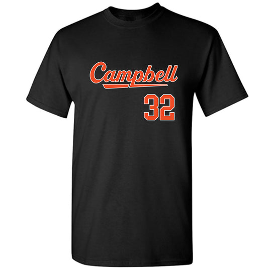 Campbell - NCAA Baseball : Owen Simmons - Replica Shersey T-Shirt-0