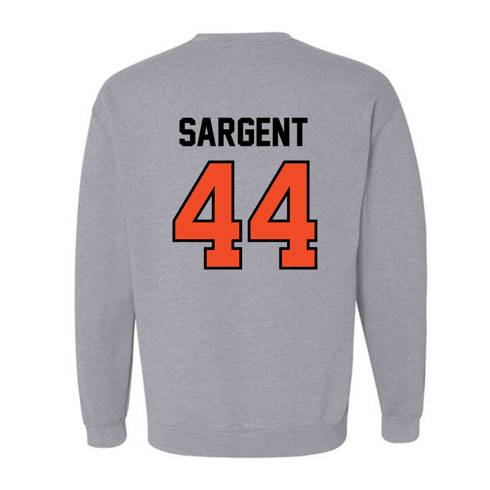 Campbell - NCAA Football : Landon Sargent - Fashion Shersey Crewneck Sweatshirt-1