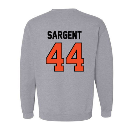 Campbell - NCAA Football : Landon Sargent - Fashion Shersey Crewneck Sweatshirt-1