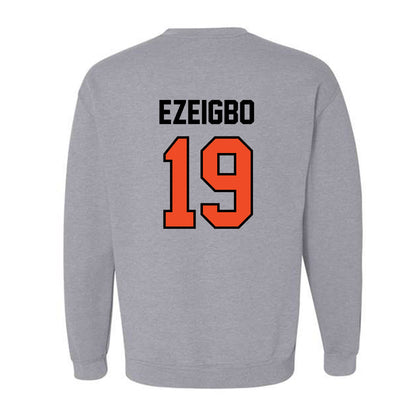 Campbell - NCAA Football : Chinua Ezeigbo - Fashion Shersey Crewneck Sweatshirt-1
