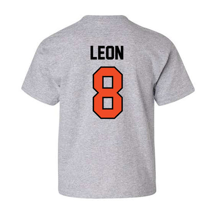 Campbell - NCAA Softball : Megan Leon - Fashion Shersey Youth T-Shirt-1