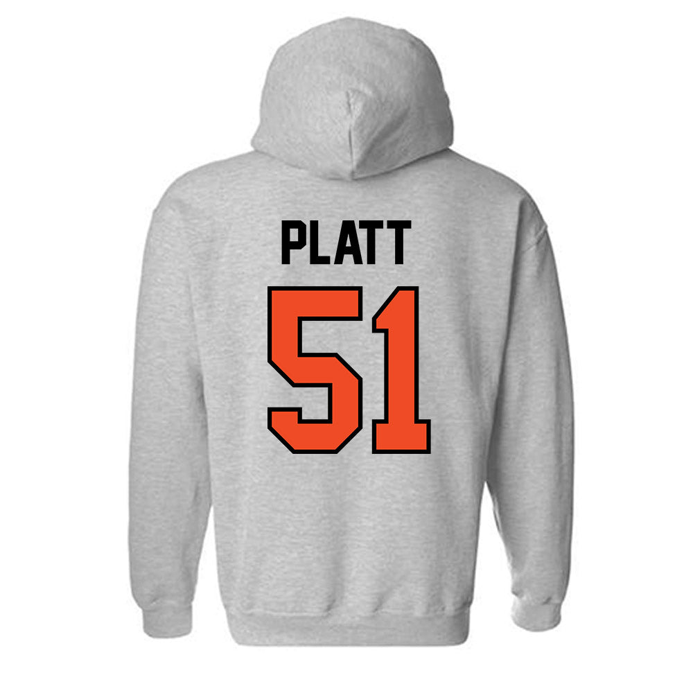 Campbell - NCAA Football : Julian Platt - Fashion Shersey Hooded Sweatshirt-1